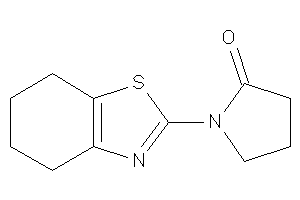 1-(4,5,6,7-tetrahydro-1,3-benzothiazol-2-yl)-2-pyrrolidone