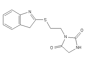 3-[2-(3H-indol-2-ylthio)ethyl]hydantoin