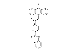 1-[2-(9-ketoacridin-10-yl)acetyl]-N-(2-pyridyl)isonipecotamide