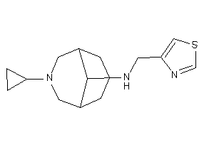 Image of (3-cyclopropyl-3-azabicyclo[3.3.1]nonan-9-yl)-(thiazol-4-ylmethyl)amine