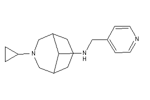 (3-cyclopropyl-3-azabicyclo[3.3.1]nonan-9-yl)-(4-pyridylmethyl)amine