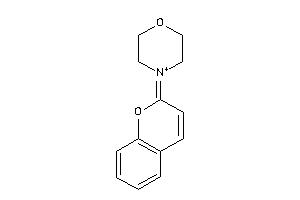 4-chromen-2-ylidenemorpholin-4-ium