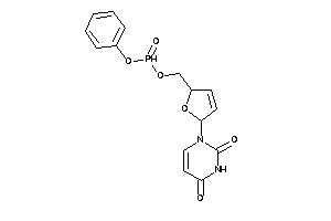 Image of 1-[5-(phenoxyphosphonoyloxymethyl)-2,5-dihydrofuran-2-yl]pyrimidine-2,4-quinone