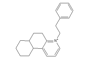 4-phenethyl-5,6,6a,7,8,9,10,10a-octahydrobenzo[f]quinolin-4-ium