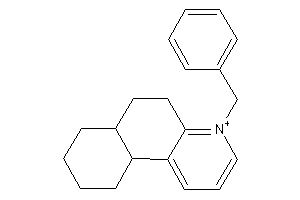 Image of 4-benzyl-5,6,6a,7,8,9,10,10a-octahydrobenzo[f]quinolin-4-ium