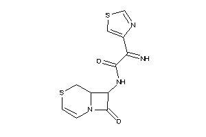 Image of 2-imino-N-(8-keto-4-thia-1-azabicyclo[4.2.0]oct-2-en-7-yl)-2-thiazol-4-yl-acetamide