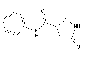 5-keto-N-phenyl-2-pyrazoline-3-carboxamide