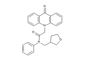2-(9-ketoacridin-10-yl)-N-phenyl-N-(tetrahydrofuran-3-ylmethyl)acetamide