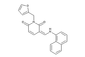 1-(2-furfuryl)-3-[(1-naphthylamino)methylene]pyridine-2,6-quinone