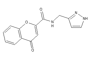 Image of 4-keto-N-(1H-pyrazol-3-ylmethyl)chromene-2-carboxamide