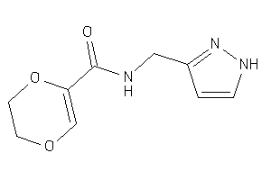 N-(1H-pyrazol-3-ylmethyl)-2,3-dihydro-1,4-dioxine-5-carboxamide