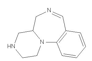 1,2,3,4,4a,5-hexahydropyrazino[1,2-a][1,4]benzodiazepine