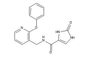 Image of 2-keto-N-[(2-phenoxy-3-pyridyl)methyl]-4-imidazoline-4-carboxamide