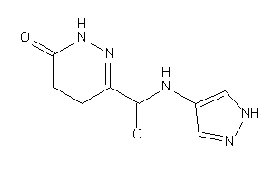 6-keto-N-(1H-pyrazol-4-yl)-4,5-dihydro-1H-pyridazine-3-carboxamide