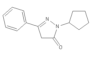 2-cyclopentyl-5-phenyl-2-pyrazolin-3-one
