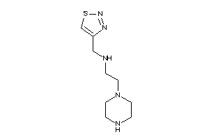 Image of 2-piperazinoethyl(thiadiazol-4-ylmethyl)amine