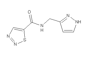 N-(1H-pyrazol-3-ylmethyl)thiadiazole-5-carboxamide