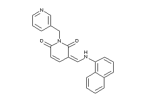 3-[(1-naphthylamino)methylene]-1-(3-pyridylmethyl)pyridine-2,6-quinone