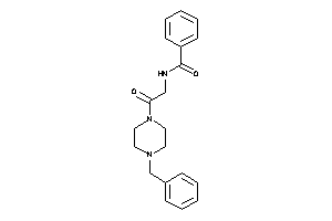 Image of N-[2-(4-benzylpiperazino)-2-keto-ethyl]benzamide
