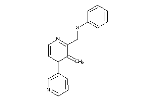 3-methylene-2-[(phenylthio)methyl]-4-(3-pyridyl)-4H-pyridine