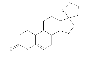 Image of Spiro[3,3a,3b,4,6,8,9,9a,9b,10,11,11a-dodecahydro-2H-indeno[5,4-f]quinoline-1,2'-tetrahydrofuran]-7-one