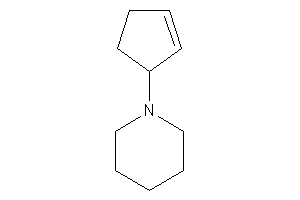 1-cyclopent-2-en-1-ylpiperidine