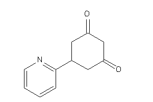 Image of 5-(2-pyridyl)cyclohexane-1,3-quinone
