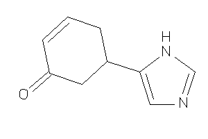Image of 5-(1H-imidazol-5-yl)cyclohex-2-en-1-one