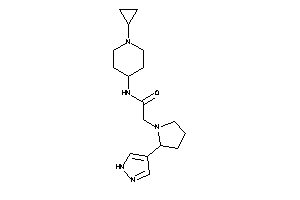 Image of N-(1-cyclopropyl-4-piperidyl)-2-[2-(1H-pyrazol-4-yl)pyrrolidino]acetamide