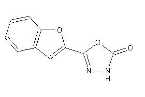 5-(benzofuran-2-yl)-3H-1,3,4-oxadiazol-2-one