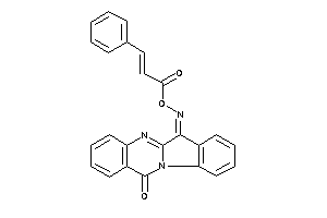 3-phenylacrylic Acid [(12-ketoindolo[2,1-b]quinazolin-6-ylidene)amino] Ester