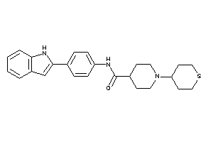N-[4-(1H-indol-2-yl)phenyl]-1-tetrahydrothiopyran-4-yl-isonipecotamide
