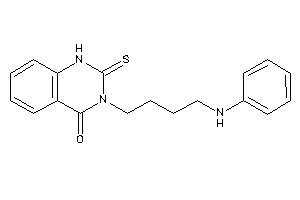 3-(4-anilinobutyl)-2-thioxo-1H-quinazolin-4-one
