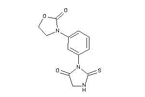 3-[3-(5-keto-2-thioxo-imidazolidin-1-yl)phenyl]oxazolidin-2-one