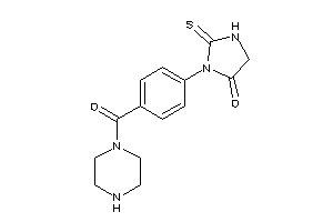 3-[4-(piperazine-1-carbonyl)phenyl]-2-thioxo-4-imidazolidinone