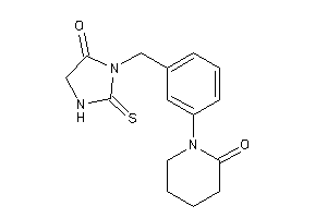 1-[3-[(5-keto-2-thioxo-imidazolidin-1-yl)methyl]phenyl]-2-piperidone