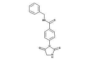 N-benzyl-4-(5-keto-2-thioxo-imidazolidin-1-yl)benzamide