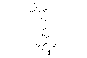 3-[4-(3-keto-3-pyrrolidino-propyl)phenyl]-2-thioxo-4-imidazolidinone