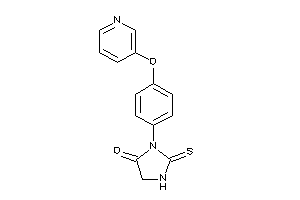 3-[4-(3-pyridyloxy)phenyl]-2-thioxo-4-imidazolidinone