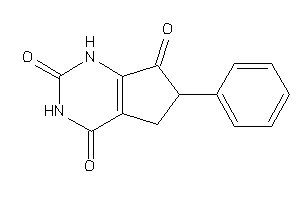 6-phenyl-5,6-dihydro-1H-cyclopenta[d]pyrimidine-2,4,7-trione