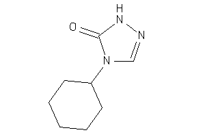 Image of 4-cyclohexyl-1H-1,2,4-triazol-5-one