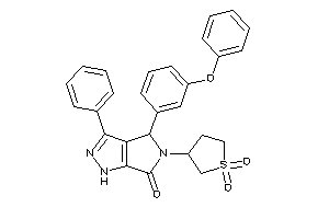 Image of 5-(1,1-diketothiolan-3-yl)-4-(3-phenoxyphenyl)-3-phenyl-1,4-dihydropyrrolo[3,4-c]pyrazol-6-one
