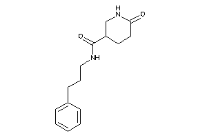 6-keto-N-(3-phenylpropyl)nipecotamide