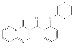 3-(2-cyclohexyliminopyridine-1-carbonyl)pyrido[1,2-a]pyrimidin-4-one