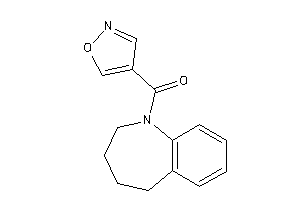 Isoxazol-4-yl(2,3,4,5-tetrahydro-1-benzazepin-1-yl)methanone