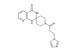 Image of 1'-(3-imidazol-1-ylpropanoyl)spiro[1,3-dihydropyrido[2,3-d]pyrimidine-2,4'-piperidine]-4-one