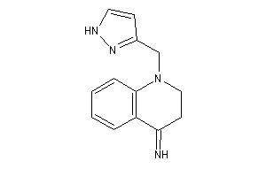 [1-(1H-pyrazol-3-ylmethyl)-2,3-dihydroquinolin-4-ylidene]amine
