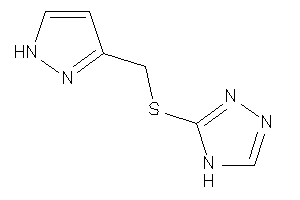 3-(1H-pyrazol-3-ylmethylthio)-4H-1,2,4-triazole