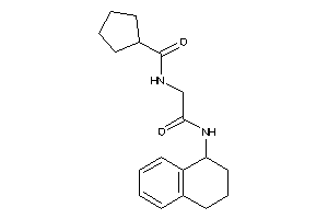 Image of N-[2-keto-2-(tetralin-1-ylamino)ethyl]cyclopentanecarboxamide