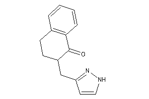 2-(1H-pyrazol-3-ylmethyl)tetralin-1-one